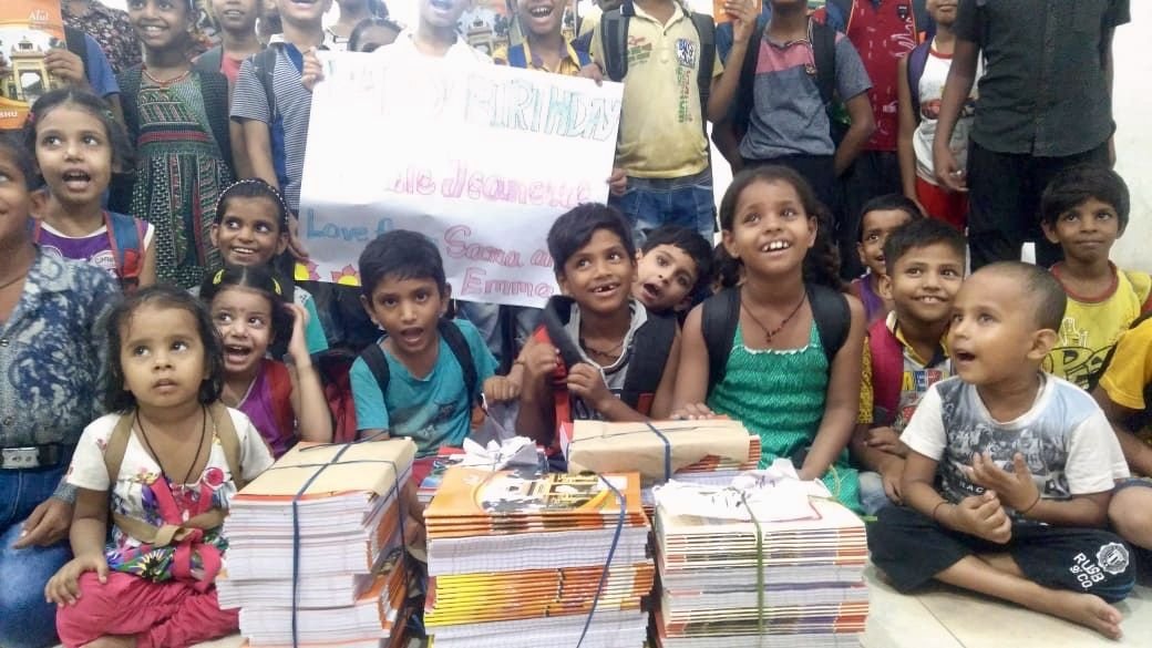 Children celebrating Diwali together
